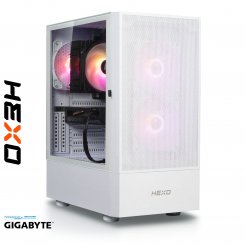 Комп'ютер HEXO Gaming RTX4060 Pro+ (HGP-5600N4060-32S1TWH) White / AMD Ryzen 5 5600 (3.5-4.4), 6 ядер / RTX 4060 / 32 ГБ (DDR4) / 1024 ГБ (SSD)