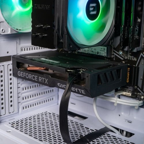 Купити Комп'ютер HEXO Gaming RTX4060 Pro+ (HGP-5600N4060-32S1TWH) White - ціна в Києві, Львові, Вінниці, Хмельницькому, Франківську, Україні | інтернет-магазин TELEMART.UA фото