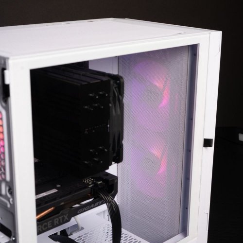 Купити Комп'ютер HEXO Gaming RTX4060 Pro+ (HGP-5600N4060-32S1TWH) White - ціна в Києві, Львові, Вінниці, Хмельницькому, Франківську, Україні | інтернет-магазин TELEMART.UA фото