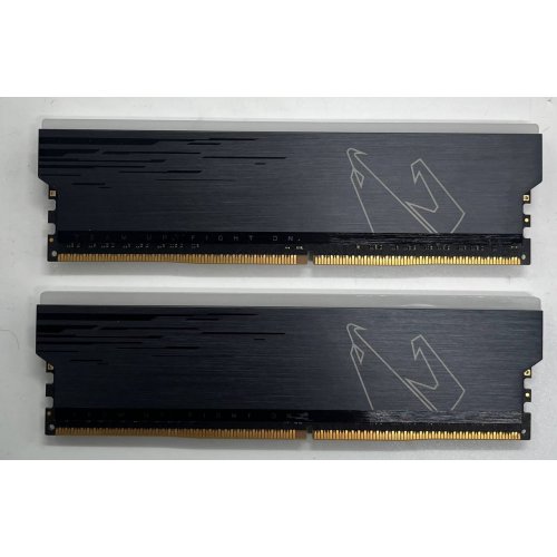 Озп Gigabyte DDR4 16GB (2x8GB) 4400Mhz AORUS RGB (GP-ARS16G44) (Відновлено продавцем, 731892) купити з перевіркою сумісності: огляд, характеристики, ціна у Києві, Львові, Вінниці, Хмельницькому, Івано-Франківську, Україні | інтернет-магазин TELEMART.UA фото