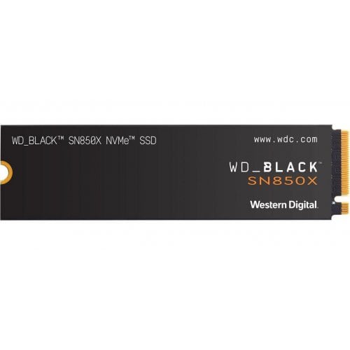 Уцінка ssd-диск Western Digital Black SN850X 4TB M.2 (2280 PCI-E) NVMe x4 (WDS400T2X0E) (Сліди використання, 731906) купити з перевіркою сумісності: огляд, характеристики, ціна у Києві, Львові, Вінниці, Хмельницькому, Івано-Франківську, Україні | інтернет-магазин TELEMART.UA фото