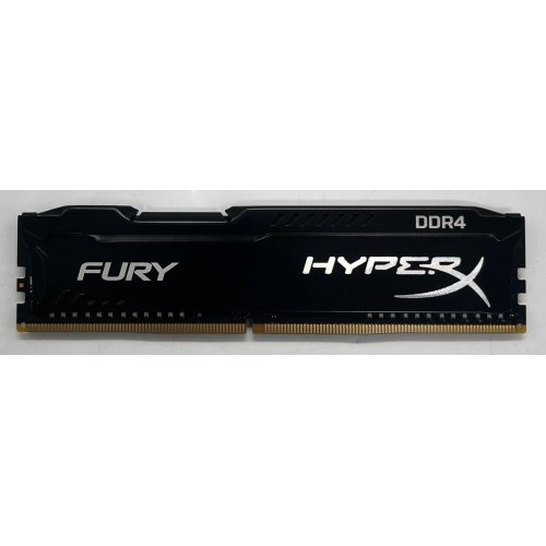 Озп HyperX DDR4 8GB 2666Mhz Fury Black (HX426C16FB2/8) (Відновлено продавцем, 731911) купити з перевіркою сумісності: огляд, характеристики, ціна у Києві, Львові, Вінниці, Хмельницькому, Івано-Франківську, Україні | інтернет-магазин TELEMART.UA фото