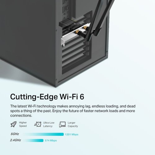 Wi-Fi адаптер TP-LINK Archer TX20E купити в Україні: Київ, Львів, Хмельницький, Тернопіль | Низька ціна, відгуки, характеристики від TELEMART фото