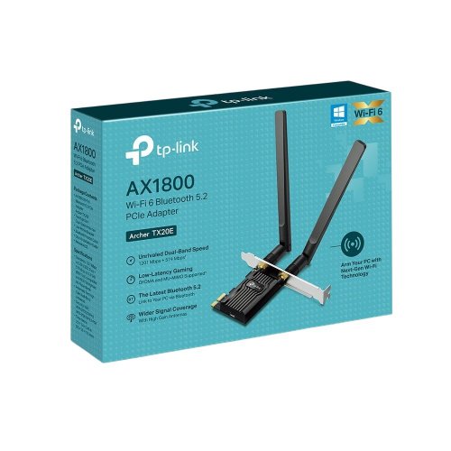 Wi-Fi адаптер TP-LINK Archer TX20E купити в Україні: Київ, Львів, Хмельницький, Тернопіль | Низька ціна, відгуки, характеристики від TELEMART фото