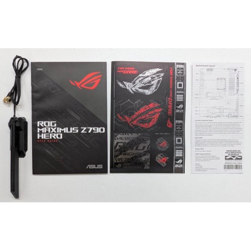 Материнська плата Asus ROG MAXIMUS Z790 HERO (s1700, Intel Z790) (Відновлено продавцем, 732201) купити з перевіркою сумісності: огляд, характеристики, ціна у Києві, Львові, Вінниці, Хмельницькому, Івано-Франківську, Україні | інтернет-магазин TELEMART.UA фото