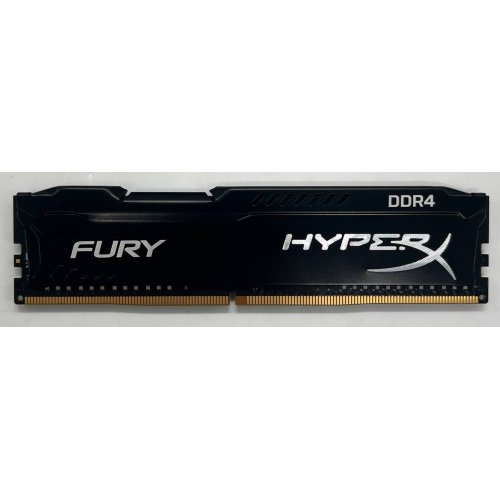 Купить Озу Kingston DDR4 8GB 2400Mhz HyperX FURY Black (HX424C15FB2/8) (Восстановлено продавцом, 732206) с проверкой совместимости: обзор, характеристики, цена в Киеве, Днепре, Одессе, Харькове, Украине | интернет-магазин TELEMART.UA фото