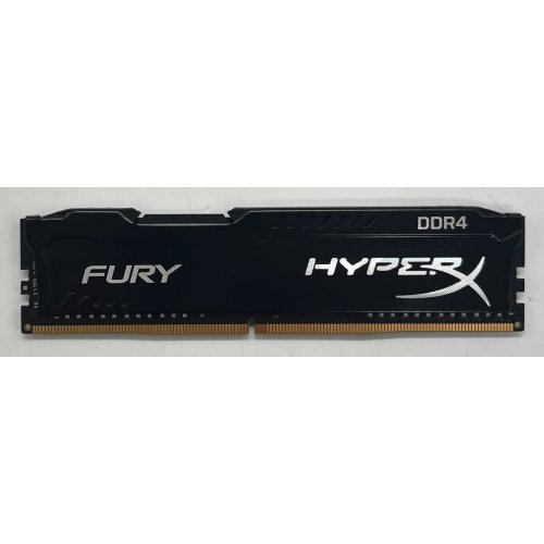 Озп Kingston DDR4 8GB 2400Mhz HyperX FURY Black (HX424C15FB2/8) (Відновлено продавцем, 732209) купити з перевіркою сумісності: огляд, характеристики, ціна у Києві, Львові, Вінниці, Хмельницькому, Івано-Франківську, Україні | інтернет-магазин TELEMART.UA фото