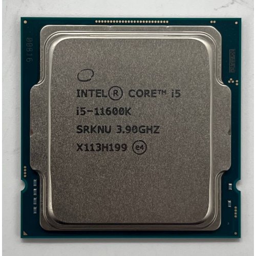 Процесор Intel Core i5-11600K 3.9(4.9)GHz 12MB s1200 Box (BX8070811600K) (Відновлено продавцем, 732220) купити з перевіркою сумісності: огляд, характеристики, ціна у Києві, Львові, Вінниці, Хмельницькому, Івано-Франківську, Україні | інтернет-магазин TELEMART.UA фото