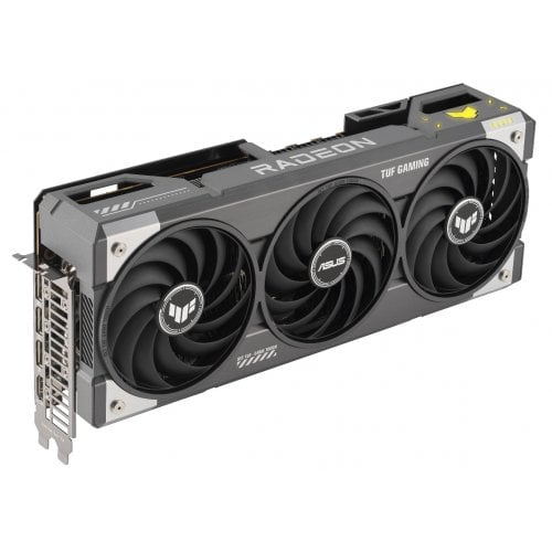 Купить Видеокарта Asus TUF Radeon RX 9070 XT Gaming OC 16384MB (TUF-RX9070XT-O16G-GAMING) с проверкой совместимости: обзор, характеристики, цена в Киеве, Днепре, Одессе, Харькове, Украине | интернет-магазин TELEMART.UA фото