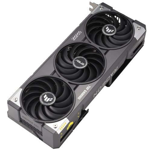 Купить Видеокарта Asus TUF Radeon RX 9070 XT Gaming OC 16384MB (TUF-RX9070XT-O16G-GAMING) с проверкой совместимости: обзор, характеристики, цена в Киеве, Днепре, Одессе, Харькове, Украине | интернет-магазин TELEMART.UA фото