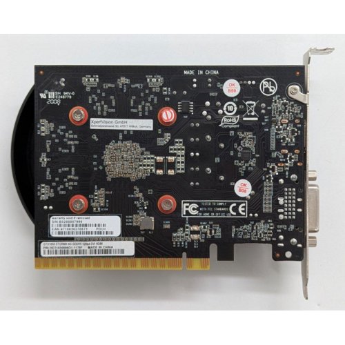 Відеокарта Palit GeForce GTX 1650 StormX 4096MB (NE51650006G1-1170F) (Відновлено продавцем, 732591) купити з перевіркою сумісності: огляд, характеристики, ціна у Києві, Львові, Вінниці, Хмельницькому, Івано-Франківську, Україні | інтернет-магазин TELEMART.UA фото