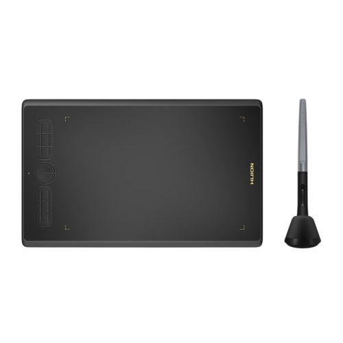 Купити Графічний планшет Huion Inspiroy H580X Black - ціна в Києві, Львові, Вінниці, Хмельницькому, Франківську, Україні | інтернет-магазин TELEMART.UA фото