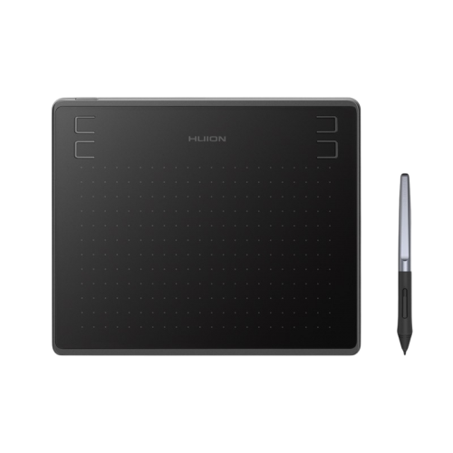 Купити Графічний планшет Huion HS64 Black - ціна в Києві, Львові, Вінниці, Хмельницькому, Франківську, Україні | інтернет-магазин TELEMART.UA фото