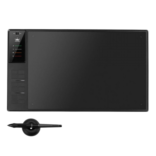 Купити Графічний планшет Huion WH1409 V2 Black - ціна в Києві, Львові, Вінниці, Хмельницькому, Франківську, Україні | інтернет-магазин TELEMART.UA фото