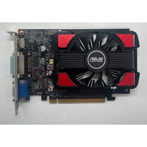 Відеокарта Asus GeForce GT 740 2048MB (GT740-2GD3) (Відновлено продавцем, 732617) купити з перевіркою сумісності: огляд, характеристики, ціна у Києві, Львові, Вінниці, Хмельницькому, Івано-Франківську, Україні | інтернет-магазин TELEMART.UA фото