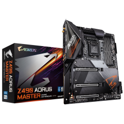 Материнська плата Gigabyte Z490 AORUS MASTER (s1200, Intel Z490) (Відновлено продавцем, 732626)