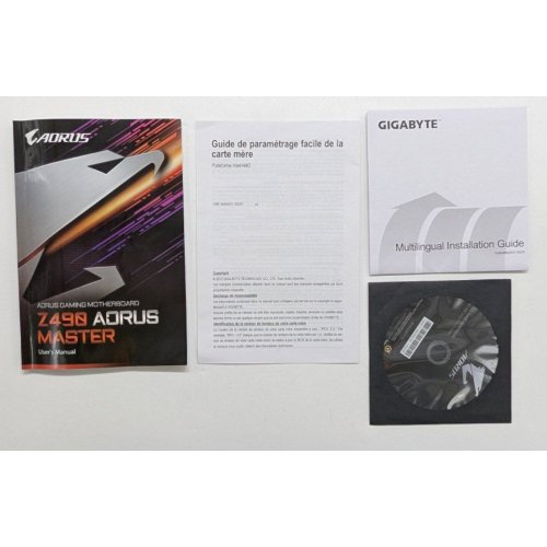 Материнська плата Gigabyte Z490 AORUS MASTER (s1200, Intel Z490) (Відновлено продавцем, 732626) купити з перевіркою сумісності: огляд, характеристики, ціна у Києві, Львові, Вінниці, Хмельницькому, Івано-Франківську, Україні | інтернет-магазин TELEMART.UA фото