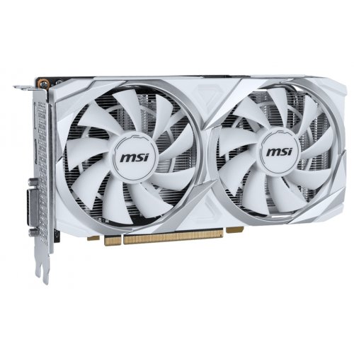 Фото Видеокарта MSI GeForce RTX 3050 VENTUS 2X XS WHITE OC 8192MB (RTX 3050 VENTUS 2X XS WHITE 8G OC)