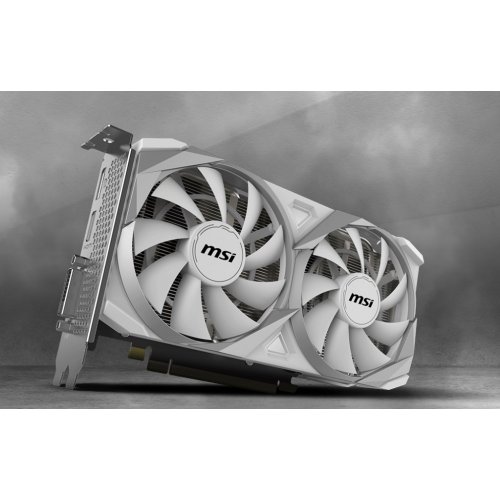 Фото Відеокарта MSI GeForce RTX 3050 VENTUS 2X XS WHITE OC 8192MB (RTX 3050 VENTUS 2X XS WHITE 8G OC)