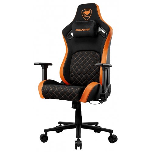 Купить Игровое кресло Cougar Defensor F Black/Orange - цена в Харькове, Киеве, Днепре, Одессе
в интернет-магазине Telemart фото