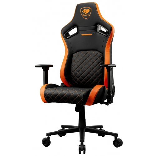 Купить Игровое кресло Cougar Defensor Black/Orange - цена в Харькове, Киеве, Днепре, Одессе
в интернет-магазине Telemart фото