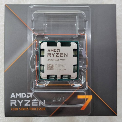 Уцінка процесор AMD Ryzen 7 7700X 4.5(5.4)GHz 32MB sAM5 Box (100-100000591WOF) (Сліди використання, 732752) купити з перевіркою сумісності: огляд, характеристики, ціна у Києві, Львові, Вінниці, Хмельницькому, Івано-Франківську, Україні | інтернет-магазин TELEMART.UA фото