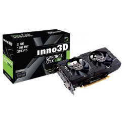 Видеокарта Inno3D GeForce GTX 1050 HerculeZ Twin X2 2048MB (N1050-1DDV-E5CM) (Восстановлено продавцом, 732788)