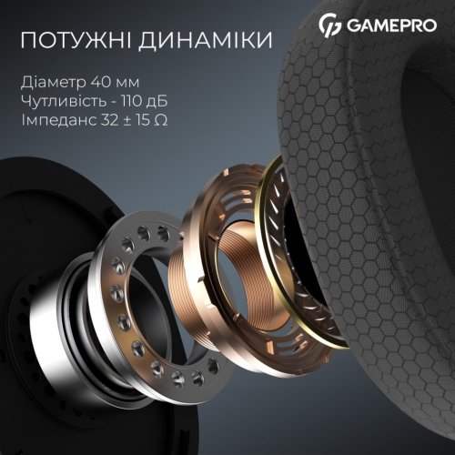 Купити Навушники GamePro Asgard Bragi RGB (HSW250B) Black - ціна в Києві, Львові, Вінниці, Хмельницькому, Франківську, Україні | інтернет-магазин TELEMART.UA фото