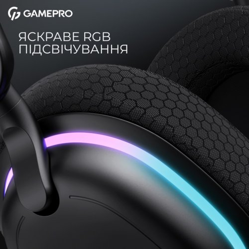 Купить Наушники GamePro Asgard Bragi RGB (HSW250B) Black - цена в Харькове, Киеве, Днепре, Одессе
в интернет-магазине Telemart фото