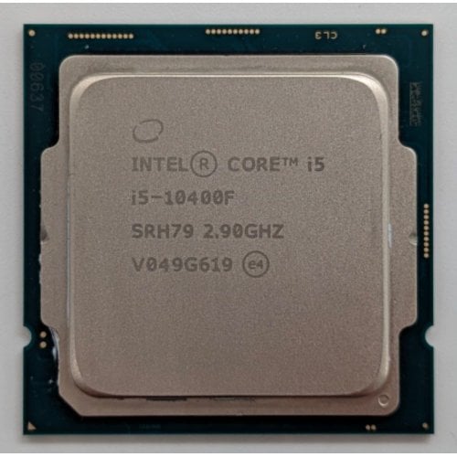 Процесор Intel Core i5-10400F 2.9(4.3)GHz 12MB s1200 Tray (CM8070104290716) (Відновлено продавцем, 733451) купити з перевіркою сумісності: огляд, характеристики, ціна у Києві, Львові, Вінниці, Хмельницькому, Івано-Франківську, Україні | інтернет-магазин TELEMART.UA фото