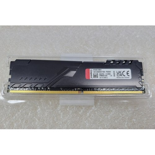 Уцінка озп Kingston DDR4 4GB 2666Mhz FURY Beast Black (KF426C16BB/4) (Сліди використання, 733725) купити з перевіркою сумісності: огляд, характеристики, ціна у Києві, Львові, Вінниці, Хмельницькому, Івано-Франківську, Україні | інтернет-магазин TELEMART.UA фото