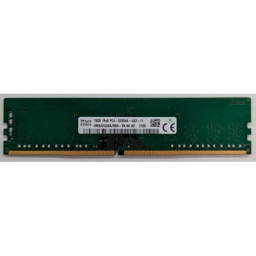 Hynix DDR4 16GB 3200Mhz (HMAA2GU6AJR8N-XN) (Відновлено продавцем, 733823) купити з перевіркою сумісності: огляд, характеристики, ціна у Києві, Львові, Вінниці, Хмельницькому, Івано-Франківську, Україні | інтернет-магазин TELEMART.UA фото