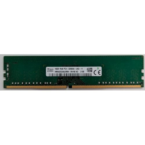 Hynix DDR4 16GB 3200Mhz (HMAA2GU6AJR8N-XN) (Відновлено продавцем, 733824) купити з перевіркою сумісності: огляд, характеристики, ціна у Києві, Львові, Вінниці, Хмельницькому, Івано-Франківську, Україні | інтернет-магазин TELEMART.UA фото