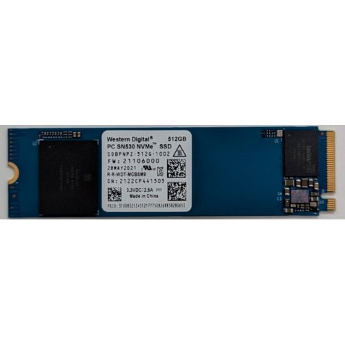 Ssd-диск Western Digital SN530 512TB M.2 (2280 SATA) (SDBPNPZ-512G-1002) (Відновлено продавцем, 733829) купити з перевіркою сумісності: огляд, характеристики, ціна у Києві, Львові, Вінниці, Хмельницькому, Івано-Франківську, Україні | інтернет-магазин TELEMART.UA фото