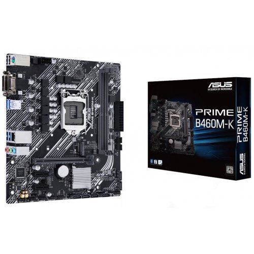 Материнська плата Asus PRIME B460M-K (s1200, Intel B460) (Відновлено продавцем, 734013) купити з перевіркою сумісності: огляд, характеристики, ціна у Києві, Львові, Вінниці, Хмельницькому, Івано-Франківську, Україні | інтернет-магазин TELEMART.UA фото