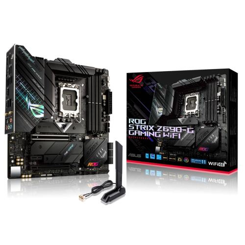 Купить Материнская плата Asus ROG STRIX Z690-G GAMING (WI-FI) (s1700, Intel Z690) (Восстановлено продавцом, 734160) с проверкой совместимости: обзор, характеристики, цена в Киеве, Днепре, Одессе, Харькове, Украине | интернет-магазин TELEMART.UA фото