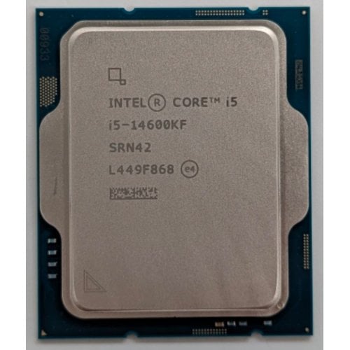 Процесор Intel Core i5-14600KF 3.5(5.3)GHz 24MB s1700 Tray (CM8071504821014) (Відновлено продавцем, 734192) купити з перевіркою сумісності: огляд, характеристики, ціна у Києві, Львові, Вінниці, Хмельницькому, Івано-Франківську, Україні | інтернет-магазин TELEMART.UA фото