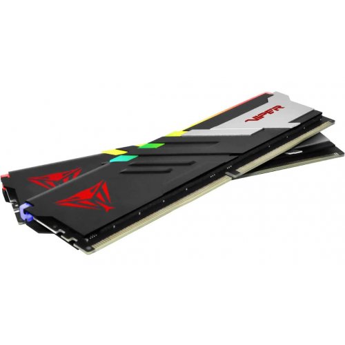 ОЗП Patriot DDR5 64GB (2x32GB) 6000Mhz Viper Venom RGB (PVVR564G600C36K) купити з перевіркою сумісності: огляд, характеристики, ціна у Києві, Львові, Вінниці, Хмельницькому, Івано-Франківську, Україні | інтернет-магазин TELEMART.UA фото