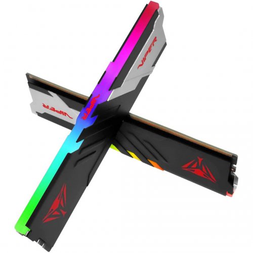 ОЗП Patriot DDR5 64GB (2x32GB) 6000Mhz Viper Venom RGB (PVVR564G600C36K) купити з перевіркою сумісності: огляд, характеристики, ціна у Києві, Львові, Вінниці, Хмельницькому, Івано-Франківську, Україні | інтернет-магазин TELEMART.UA фото