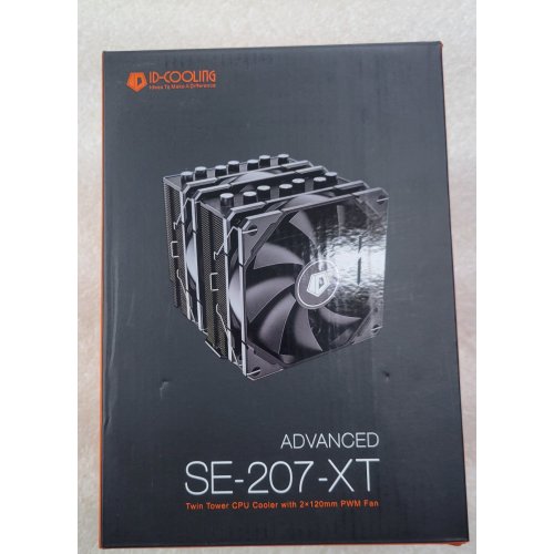 Купить Уценка кулер ID-Cooling SE-207-XT ADVANCED BLACK (SE-207-XT ADVANCED BLACK) (Повреждена упаковка, 734453) с проверкой совместимости: обзор, характеристики, цена в Киеве, Днепре, Одессе, Харькове, Украине | интернет-магазин TELEMART.UA фото