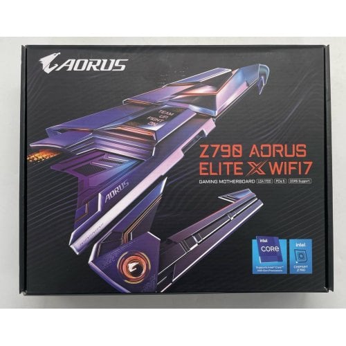 Купить Материнская плата Gigabyte Z790 AORUS ELITE X WIFI7 (s1700, Intel Z790) (Восстановлено продавцом, 734501) с проверкой совместимости: обзор, характеристики, цена в Киеве, Днепре, Одессе, Харькове, Украине | интернет-магазин TELEMART.UA фото