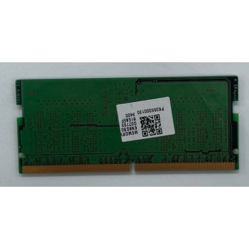 Озп Hynix SODIMM DDR5 8GB 4800 MHz (HMCG66MEBSA092N) (Відновлено продавцем, 734505) купити з перевіркою сумісності: огляд, характеристики, ціна у Києві, Львові, Вінниці, Хмельницькому, Івано-Франківську, Україні | інтернет-магазин TELEMART.UA фото