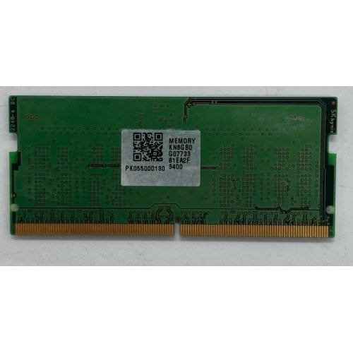 Озп Hynix SODIMM DDR5 8GB 4800 MHz (HMCG66MEBSA092N) (Відновлено продавцем, 734506) купити з перевіркою сумісності: огляд, характеристики, ціна у Києві, Львові, Вінниці, Хмельницькому, Івано-Франківську, Україні | інтернет-магазин TELEMART.UA фото