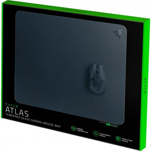 Купить Коврик для мышки Razer Atlas (RZ02-04890100-R3M1) Black - цена в Харькове, Киеве, Днепре, Одессе
в интернет-магазине Telemart фото