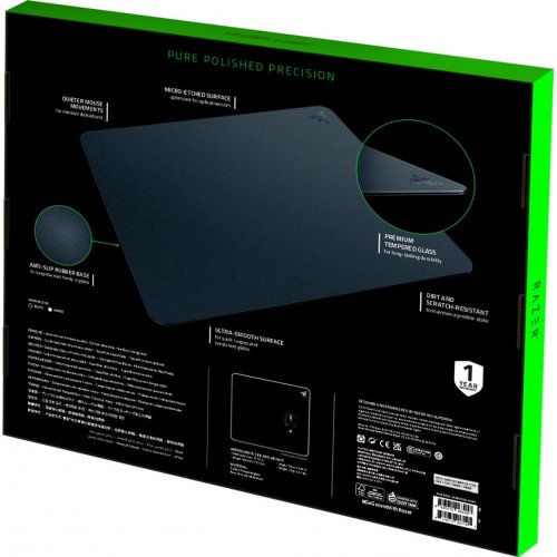 Купить Коврик для мышки Razer Atlas (RZ02-04890100-R3M1) Black - цена в Харькове, Киеве, Днепре, Одессе
в интернет-магазине Telemart фото