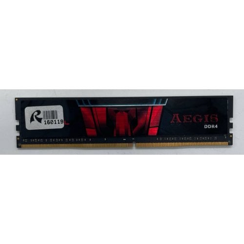 Купить Озу G.Skill DDR4 8GB 3000Mhz Aegis (F4-3000C16S-8GISB) (Восстановлено продавцом, 734624) с проверкой совместимости: обзор, характеристики, цена в Киеве, Днепре, Одессе, Харькове, Украине | интернет-магазин TELEMART.UA фото