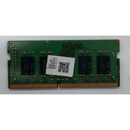 Озп Micron SODIMM DDR4 8GB 3200MHz (MTA8ATF1G64HZ-3G2J1) (Відновлено продавцем, 734661) купити з перевіркою сумісності: огляд, характеристики, ціна у Києві, Львові, Вінниці, Хмельницькому, Івано-Франківську, Україні | інтернет-магазин TELEMART.UA фото