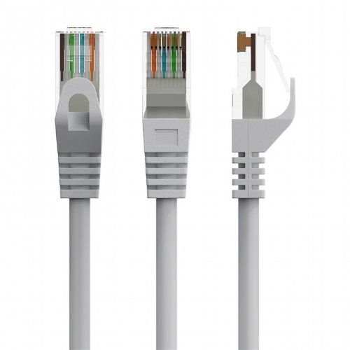 

Cablexpert UTP, RJ45, Cat6 0.5m 50u (PP6U-CU-0.5M) Grey