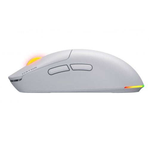 Фото Мышка HATOR Quasar 3 Wireless (HTM731) White
