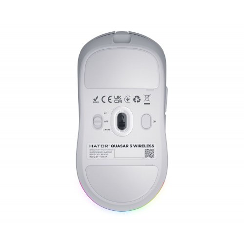 Photo Mouse HATOR Quasar 3 Wireless (HTM731) White